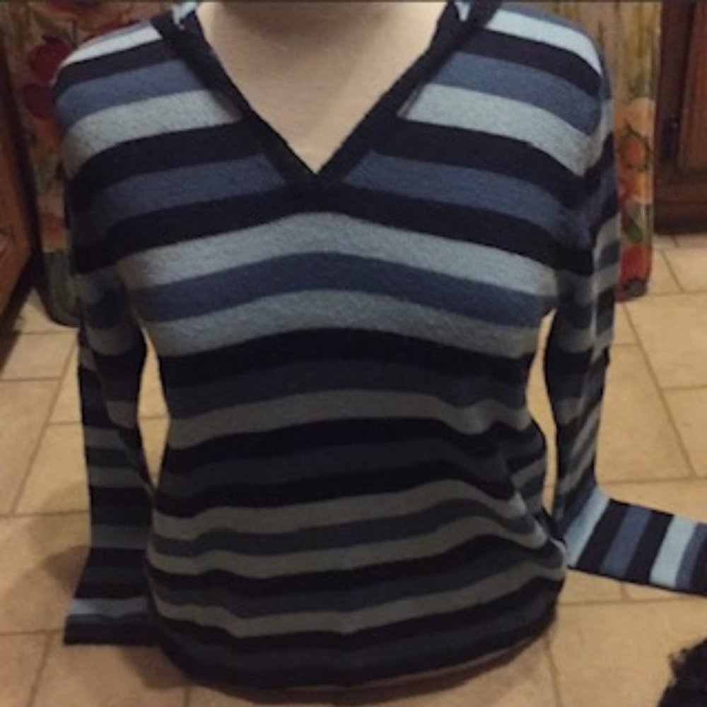 Striped Hoodie Sweater